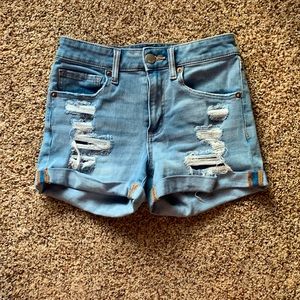 Juniors jean shorts